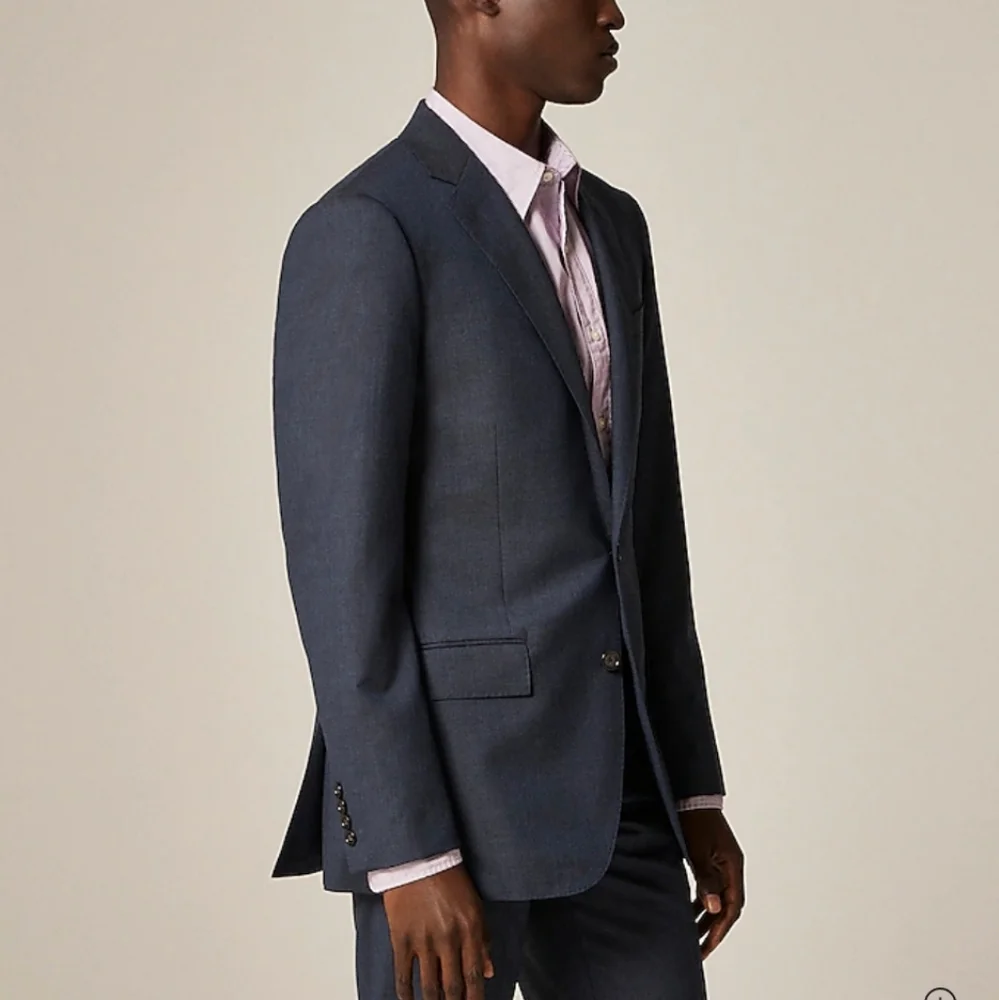 J Crew Ludlow Slim-fit suit jacket in Italian wool Size 40L New! Navy #28130